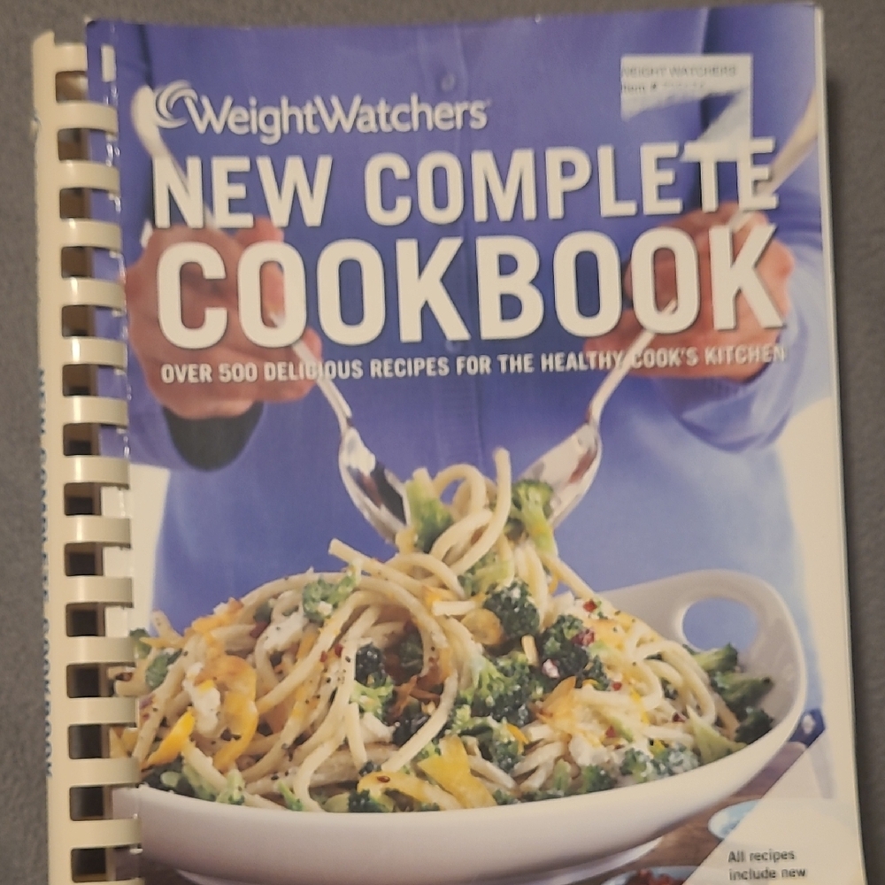 Weight Watchers Blue and White Cookbook
